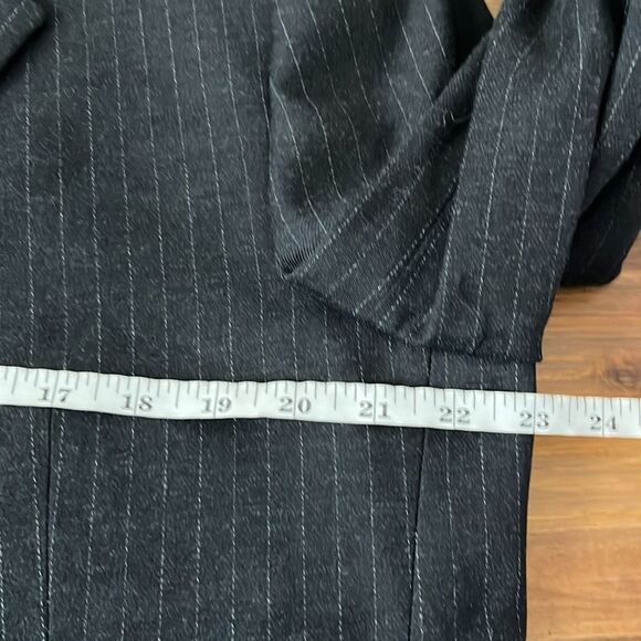 NEW Zara Pinstripe Mens Suit Jacket Blazer Size 40 - Picture 8 of 10